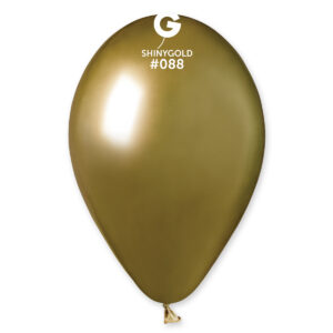 Balóny Chrómové zlaté 33cm 5ks