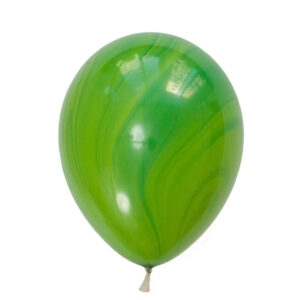 Balóny mramor zelené 5ks