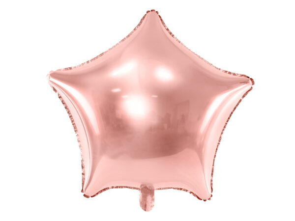 Balón fóliový Hviezda rosegold 70cm