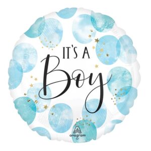 Balón fóliový It"s a Boy kruh  71cm