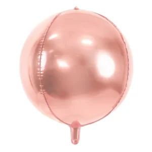 Balón fóliový Guľa ružovozlatá 40cm