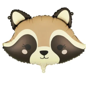 Balón fóliový Medvedík čistotný hlava 59x39 cm