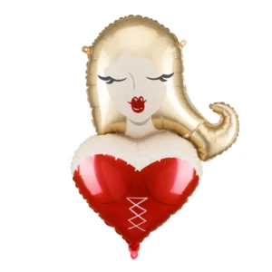 Balón fóliový Párty dievča 57x74.5 cm